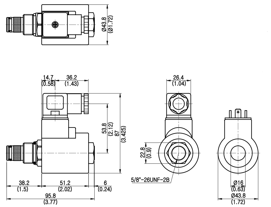 Van điện từ đóng mở V3066