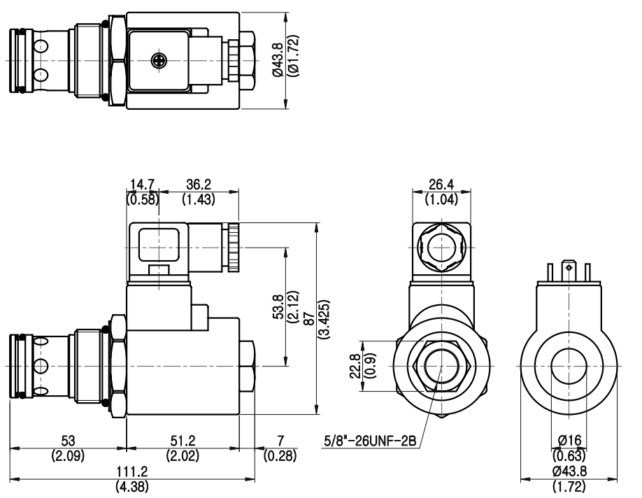 Van điện từ đóng mở thủy lực V8066