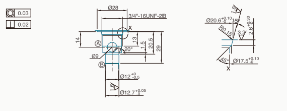 Van điện từ thủy lực V2074