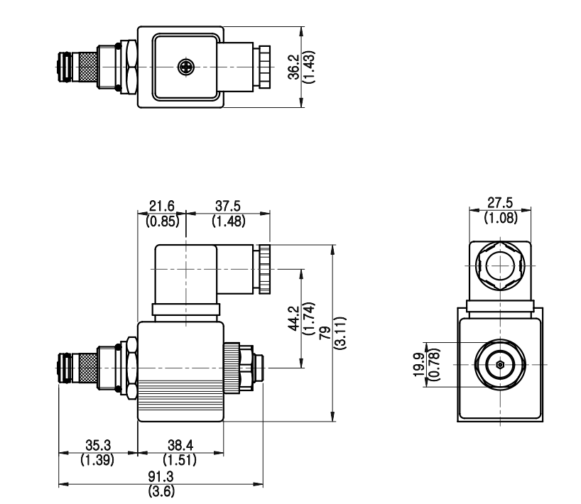 Van điện từ thủy lực V6070